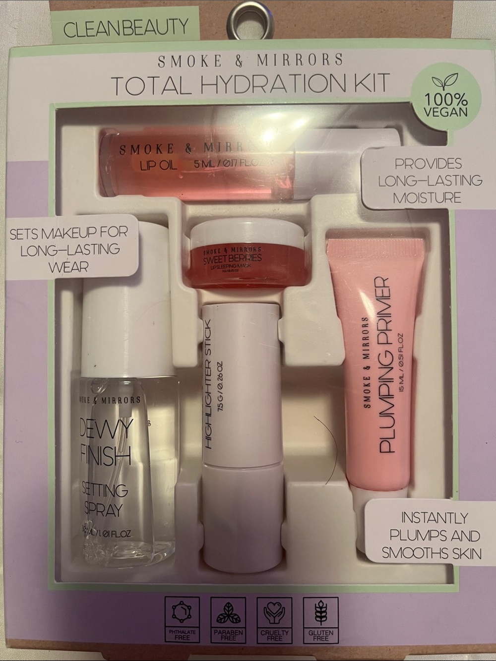 Smoke & Mirrors Total Hydration Kit — 5 Pieces